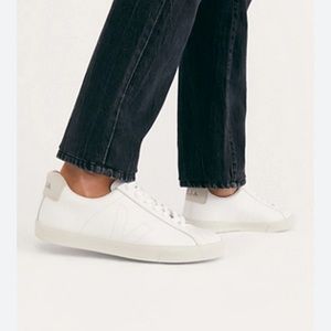 Veja Esplar Low Lace Up Sneakers- White-Size US 5 Women / Euro 36